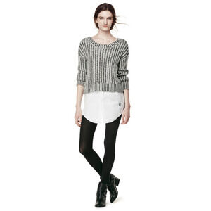 Thakoon for Design Nation Faux Layered Sweater